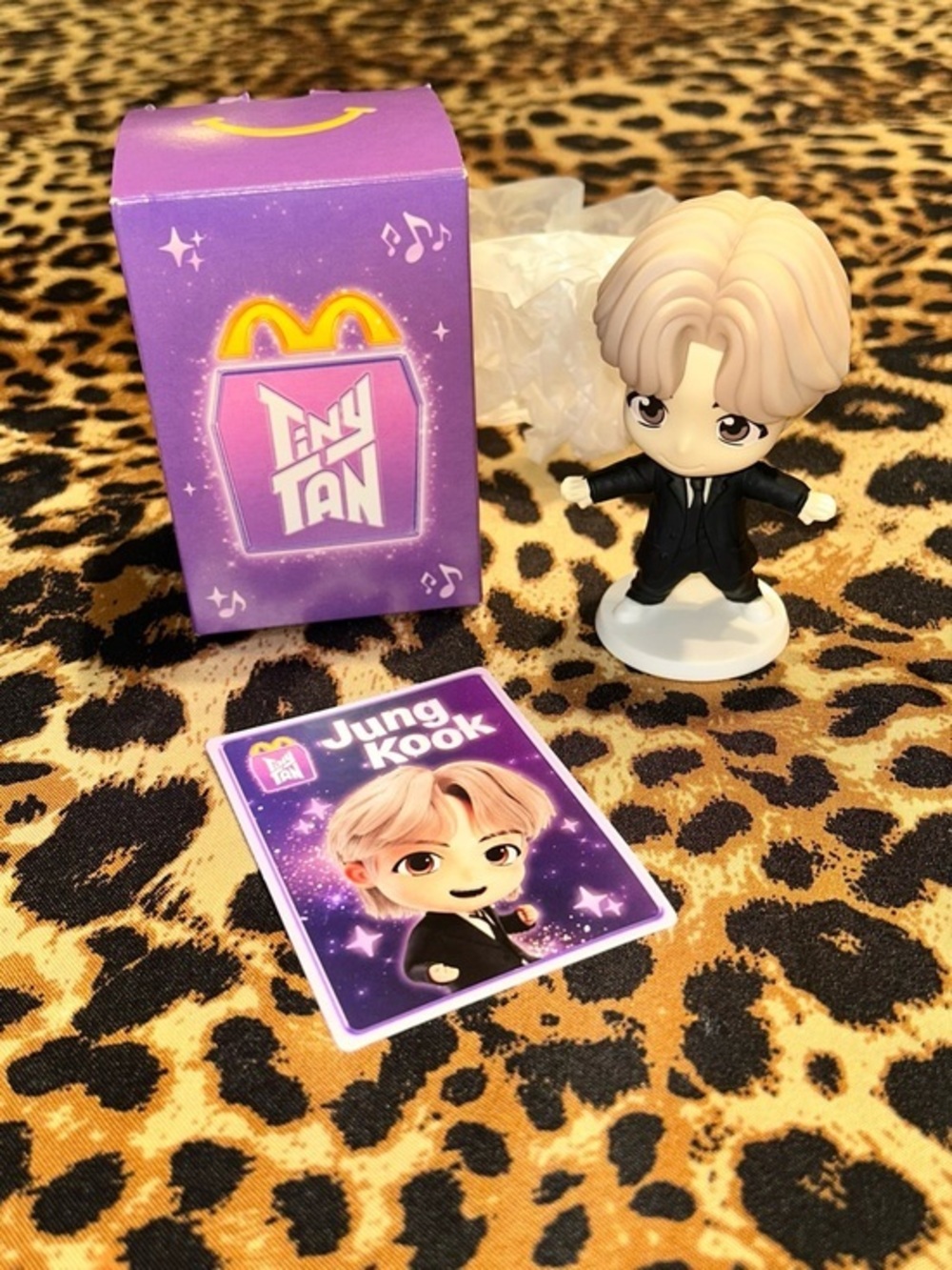 McDonalds Happy Meal Toy 2025 Tiny Tan BTS Jung Kook